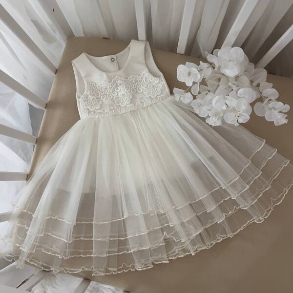 Плаття «Перлинка» Атлас,фатін Зображення