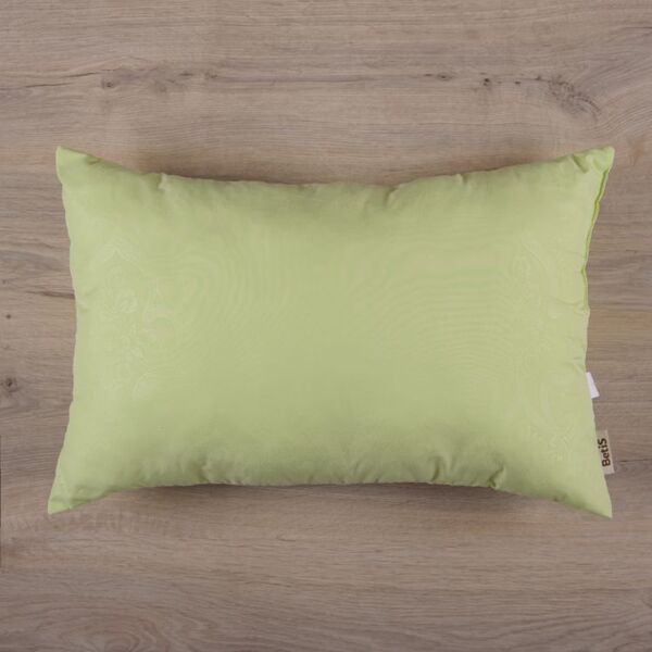Подушка Стандарт «Комфорт» Мікрофібра,наповнювач-силіконізовані кульки Зображення