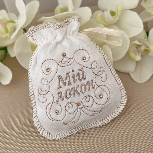 Мішечок «Мій локон» Інтерлок Зображення