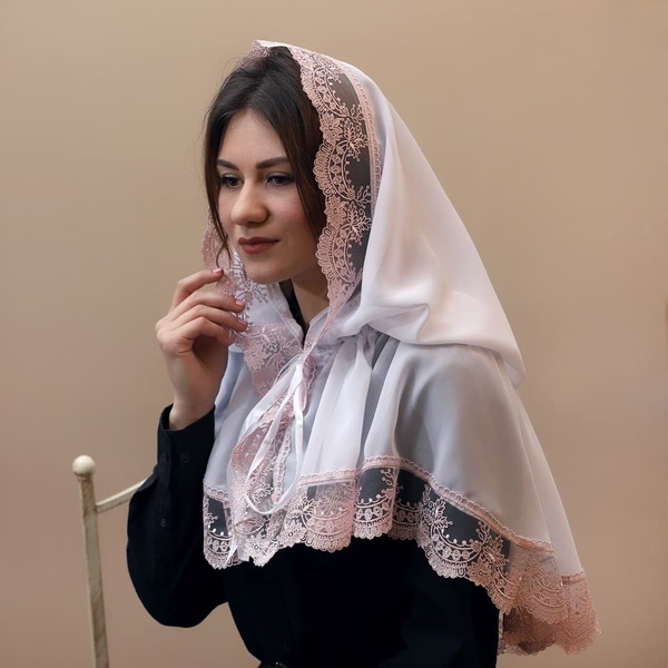 Палантин «Світлинка» для дорослих Шифон Зображення