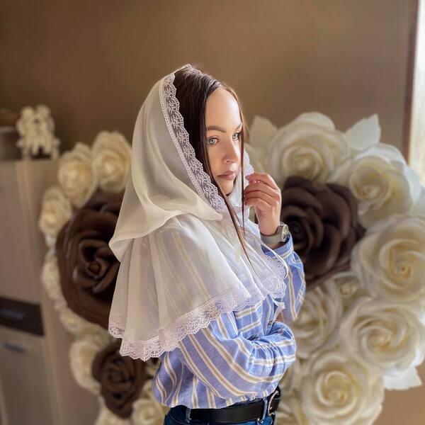 Палантин «Оберіг» для дорослих Шифон Зображення